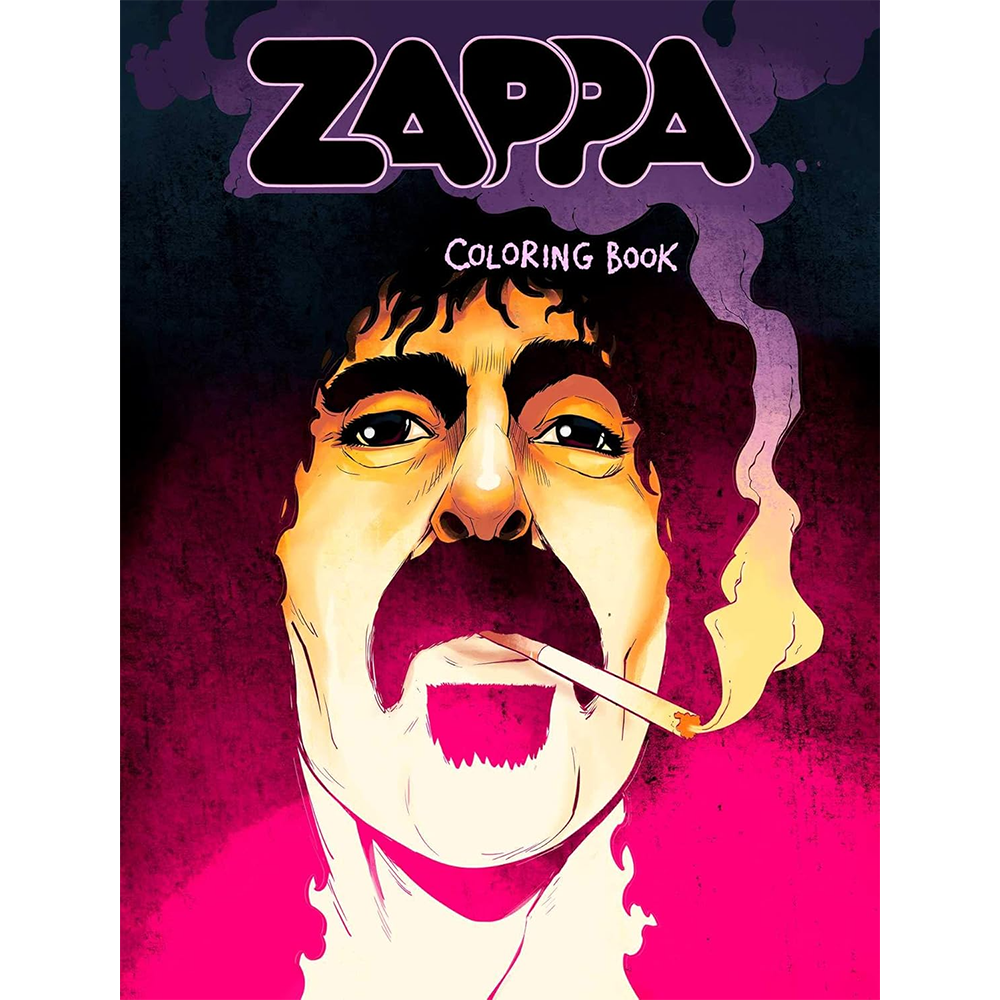 Frank Zappa Coloring Book by Fantoons Front