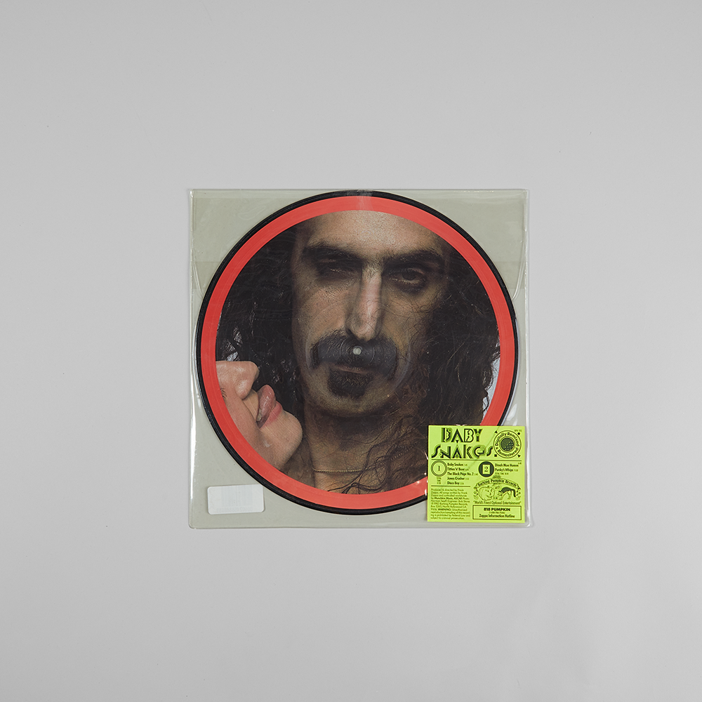 1982 Baby Snakes Picture Disc LP w/Hype 1