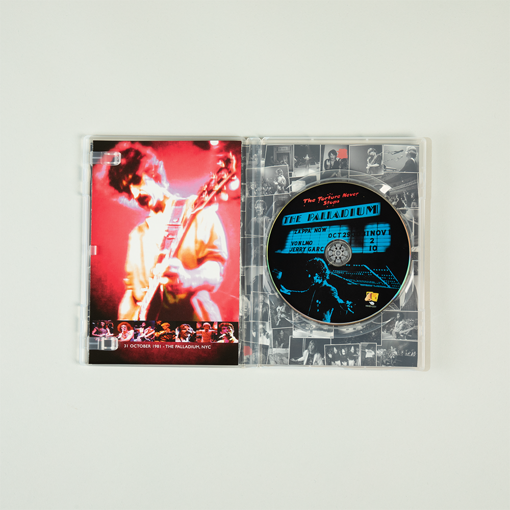 An Evening With Frank Zappa During Which...The Torture Never Stops DVD Inside