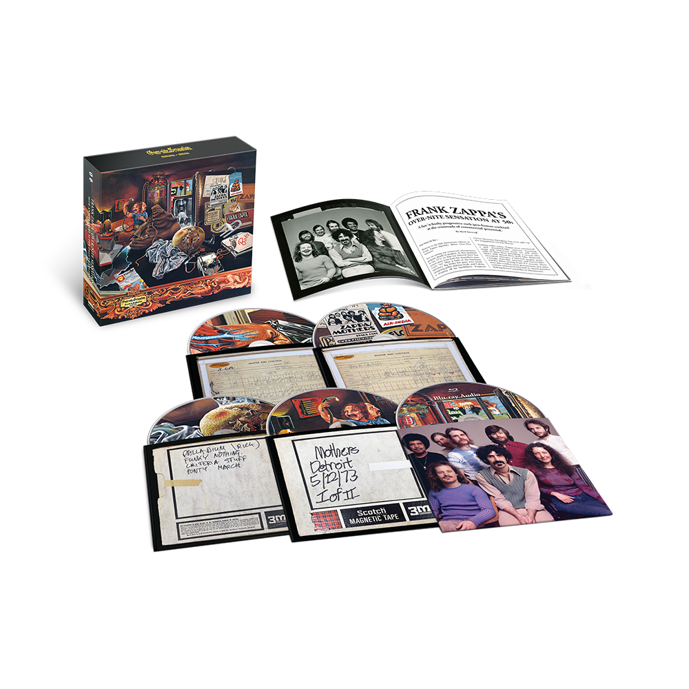 Over-Nite Sensation (50th Anniversary) 4CD + Blu-ray Audio Super Deluxe Edition
