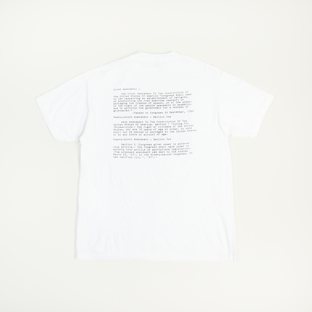 Registered Voter T-Shirt Back