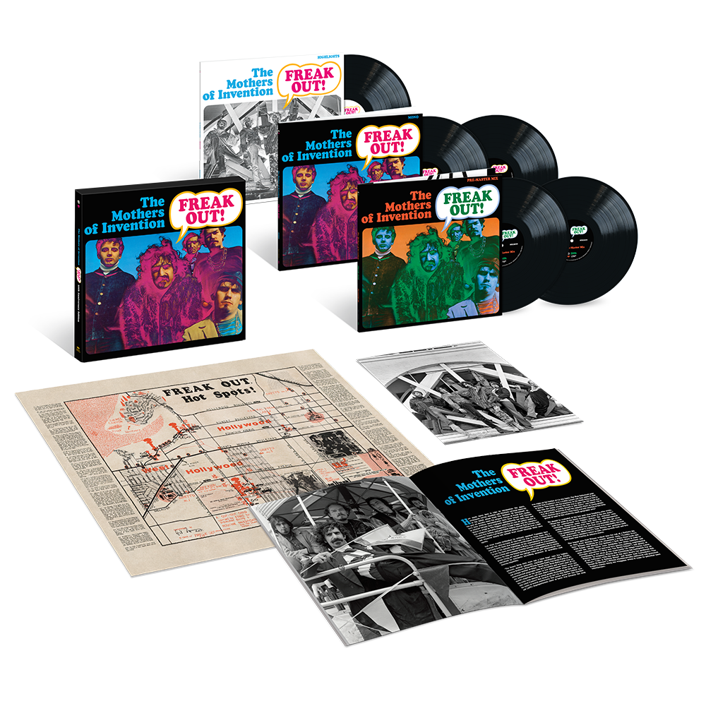 【Frank】ジャズ レコード 5枚セット The Mothers of Invention - Freak Out! 60th Anniversary 5LP Box Set