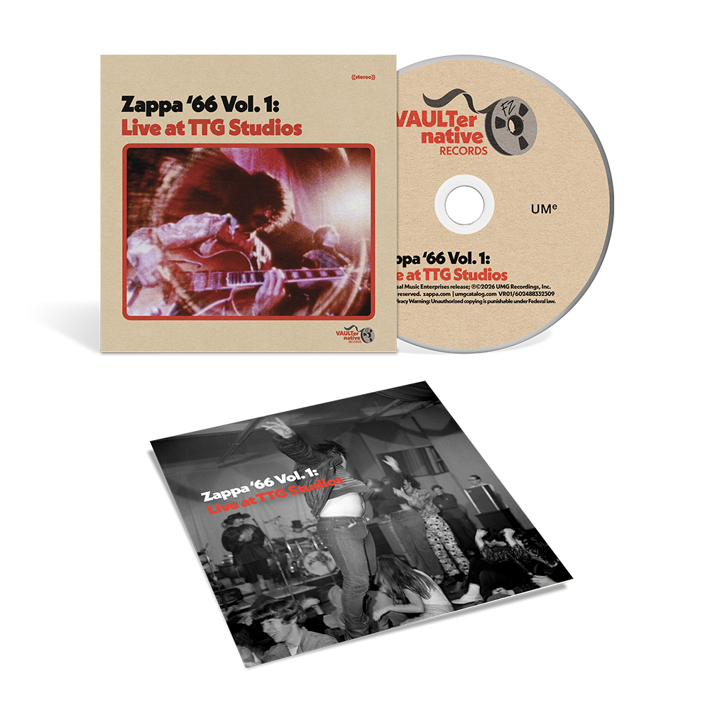 Zappa '66 Vol. 1: Live At TTG Studios CD - Frank Zappa Official Store