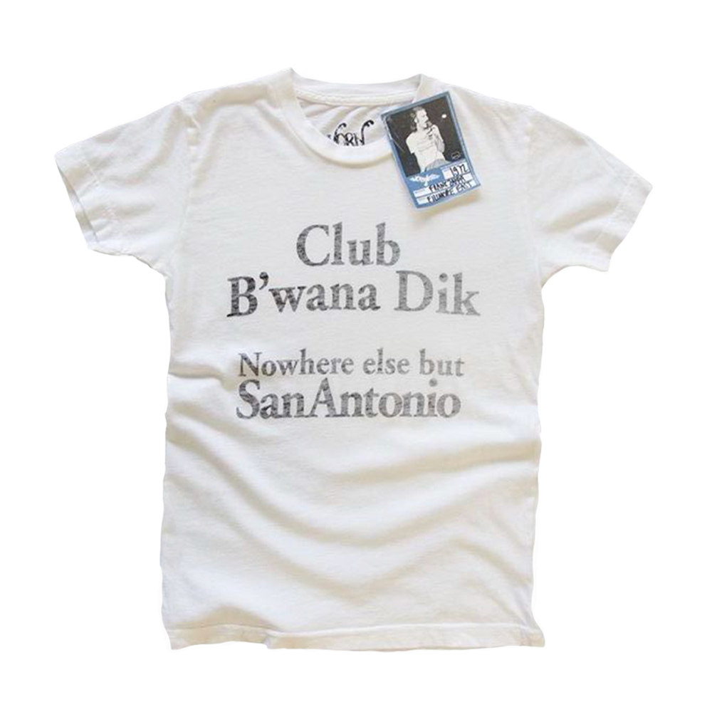 Worn Free - B'wana Dik Ladies T-Shirt (White)