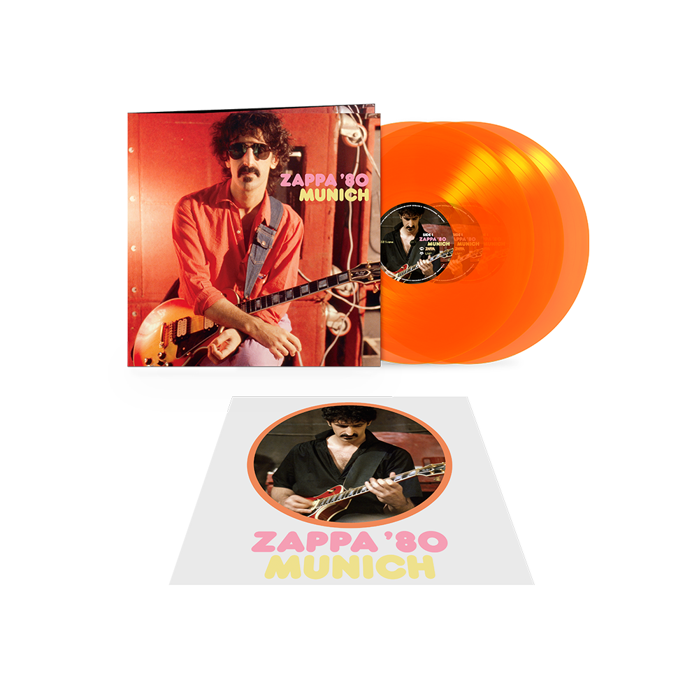 Zappa '80: Munich - 3LP Transparent Orange Vinyl (Limited Edition Zappa '80: Munich - 3LP Transparent Orange Vinyl (Limited Edition