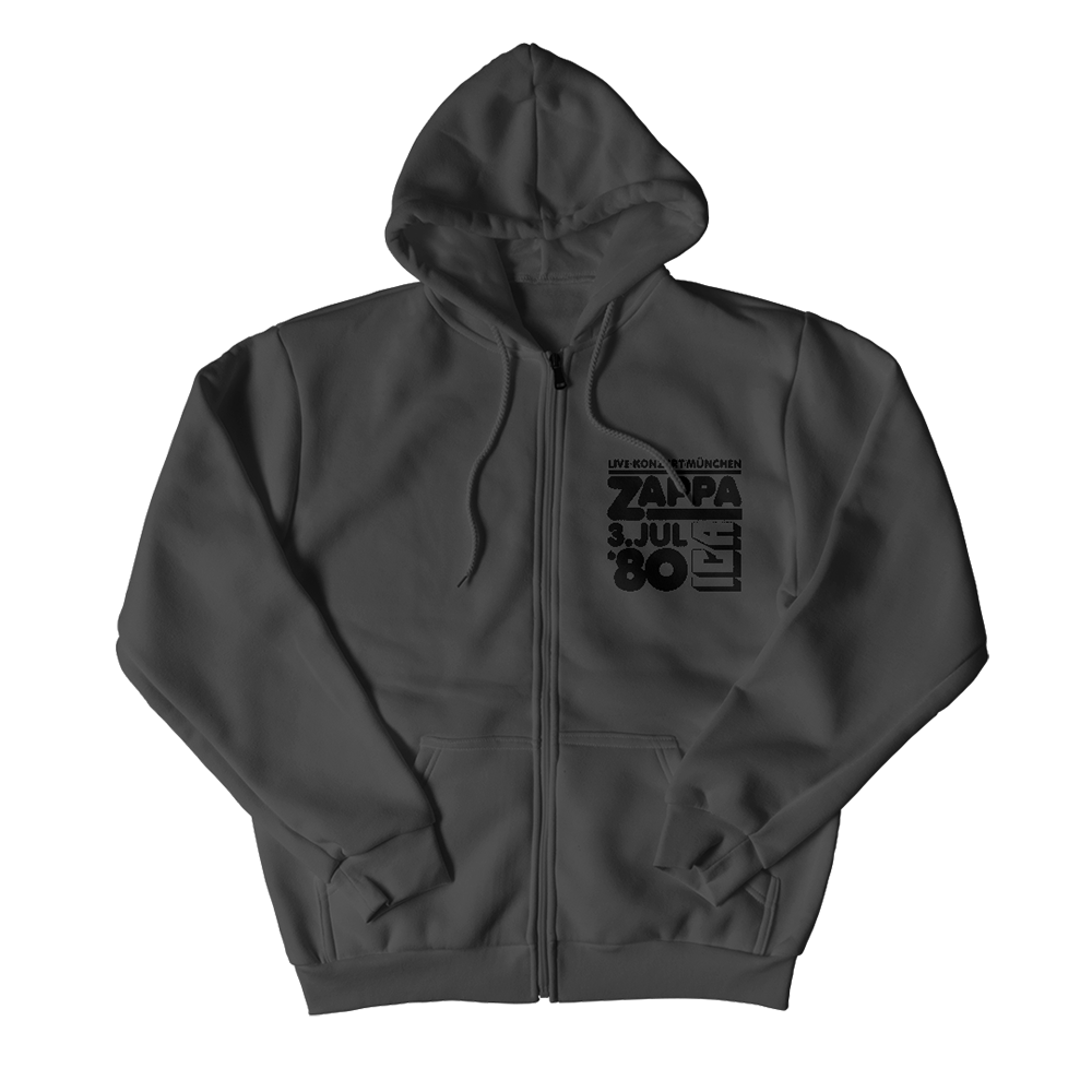 Munich '80 Zip Hoodie Front
