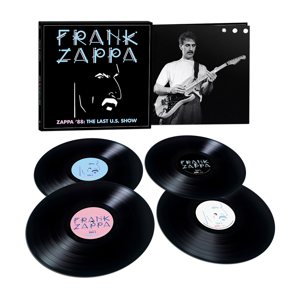 Zappa '88: The Last U.S. Show 4LP Box Set - Frank Zappa Official Store Zappa '88: The Last U.S. Show 4LP Box Set - Frank Zappa Official Store
