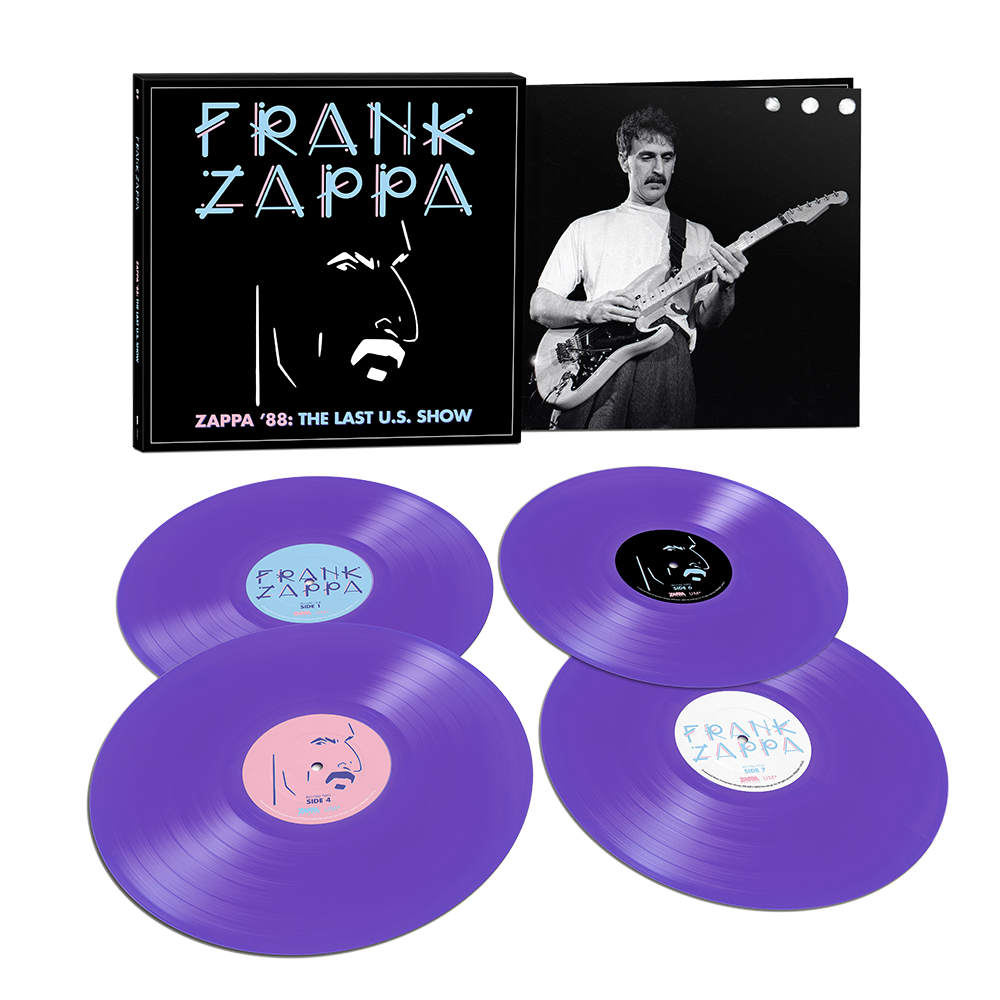 Zappa '88: The Last U.S. Show Limited Edition 4LP Box Set - Frank Zappa '88: The Last U.S. Show Limited Edition 4LP Box Set - Frank