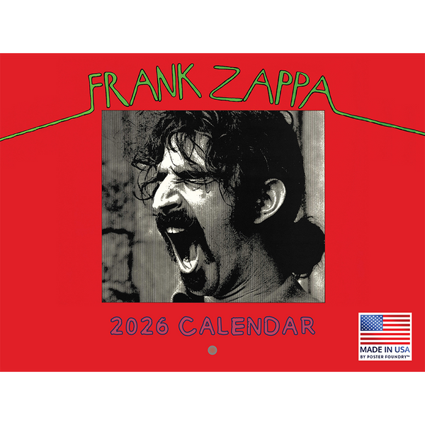 Zappa 2026 Calendar - Frank Zappa Official Store