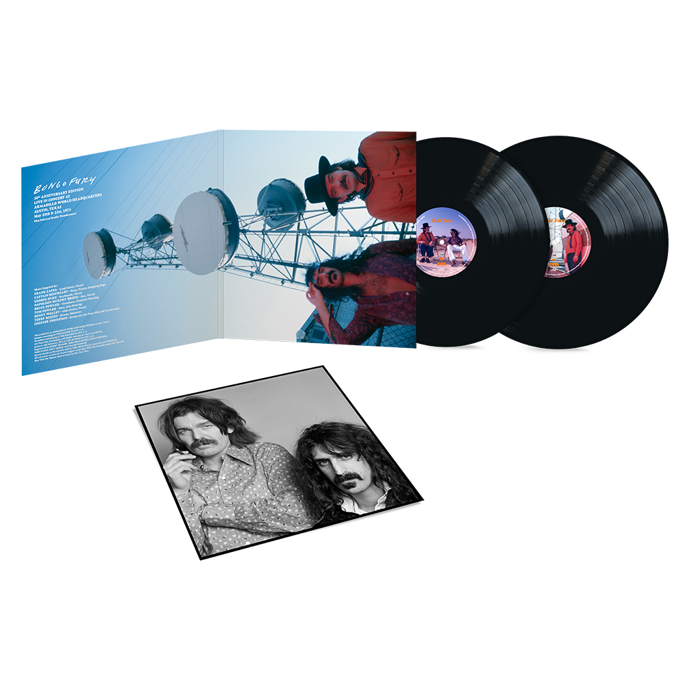 Bongo Fury 50th Anniversary 2LP w/ Booklet and Lithograph Print Open