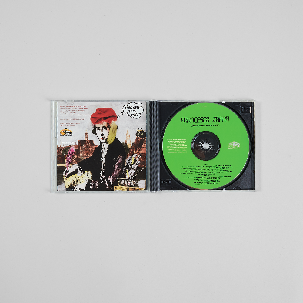 Francesco Zappa CD Long Box 6 