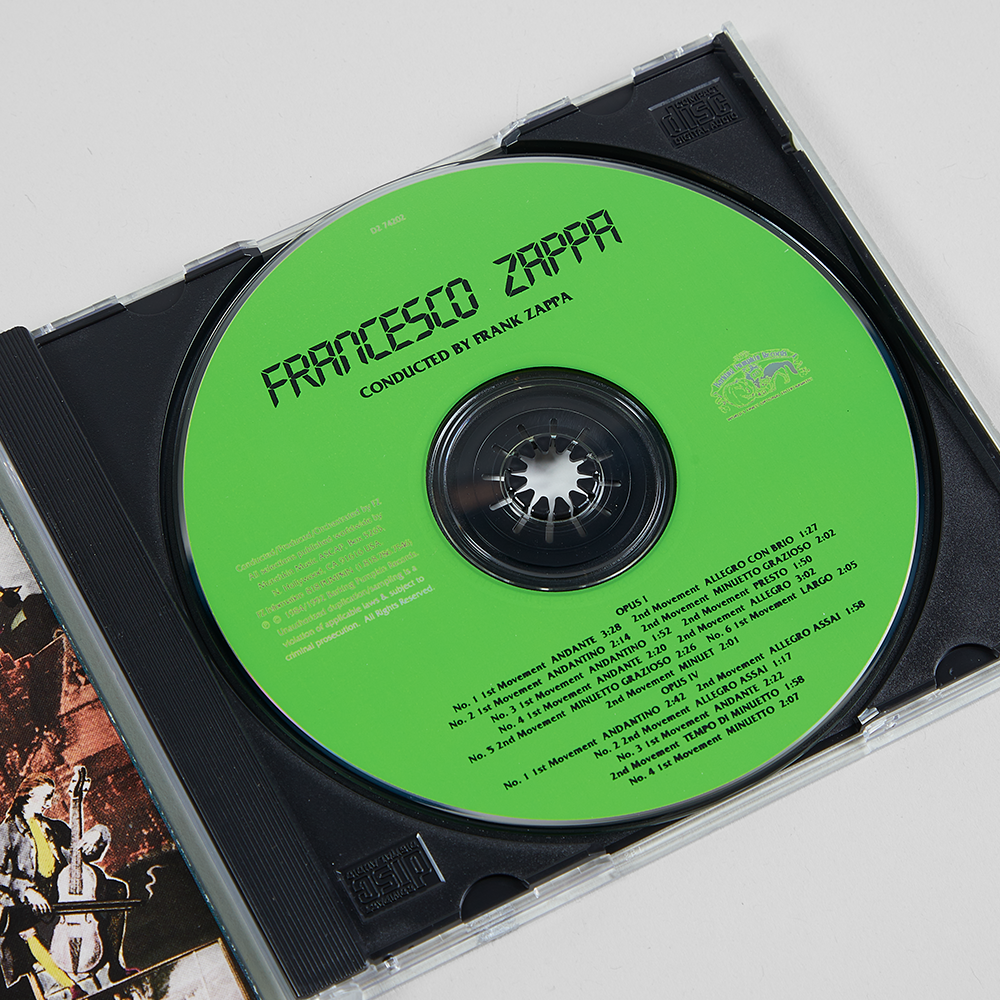 Francesco Zappa CD Long Box 7 