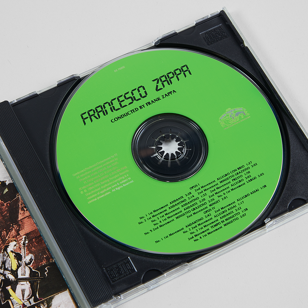 Francesco Zappa CD - Frank Zappa Official Store Francesco Zappa CD - Frank Zappa Official Store