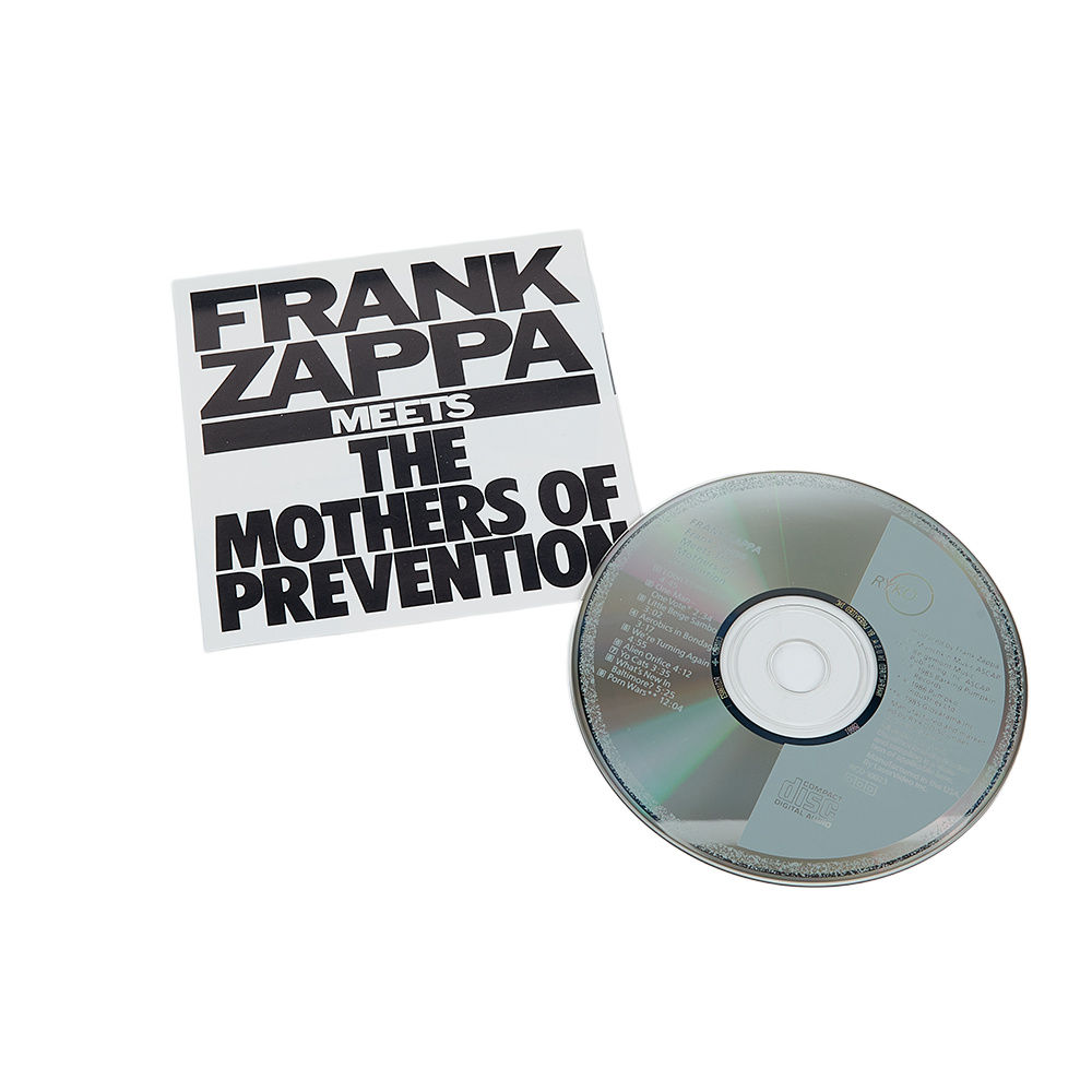 FZ Meets the Mothers of Prevention CD Longbox Disc Front