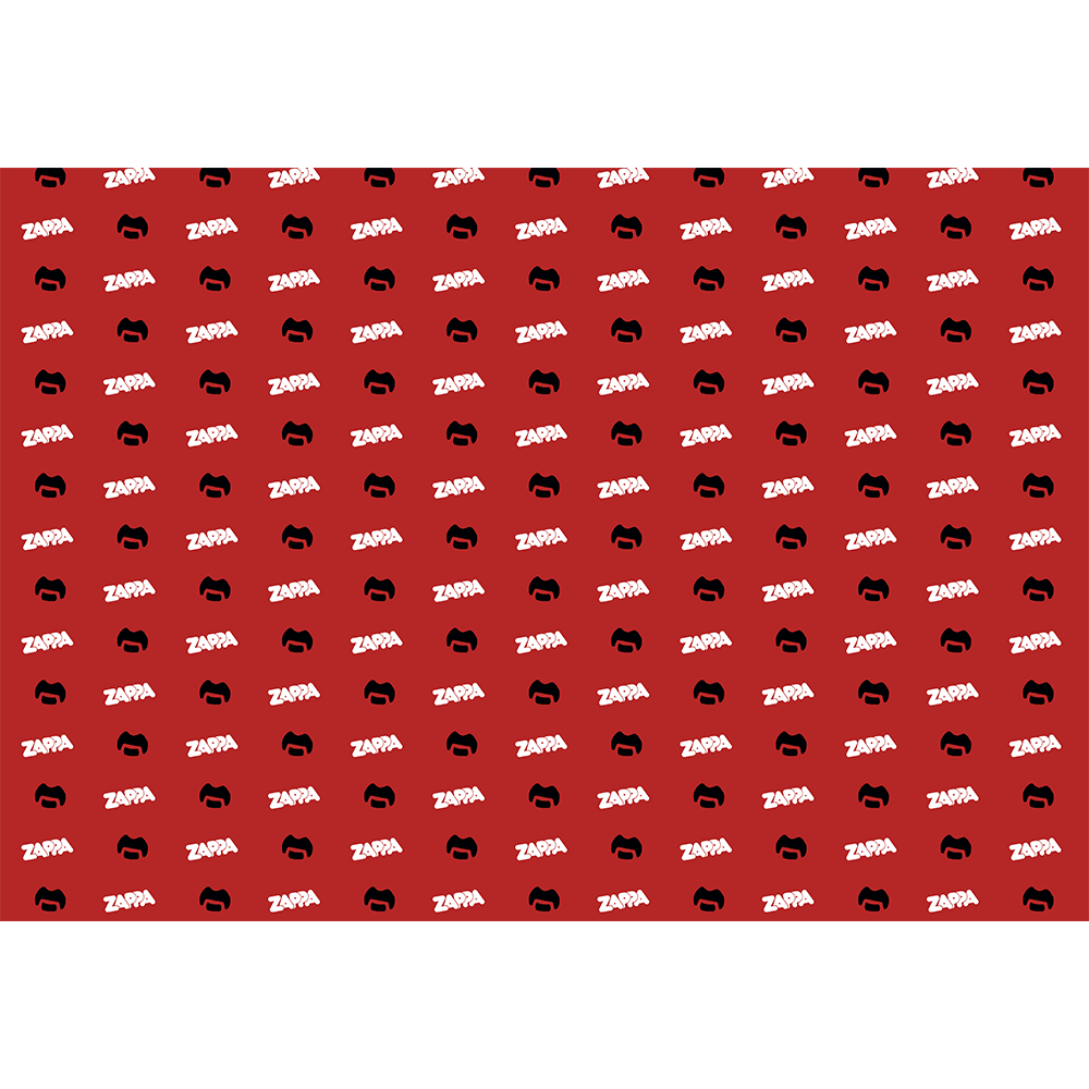 Zappa Wrapping Paper Red