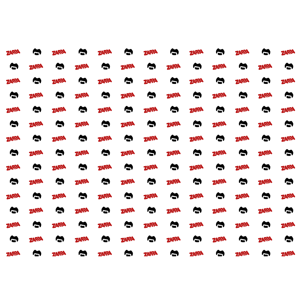 Zappa Wrapping Paper White