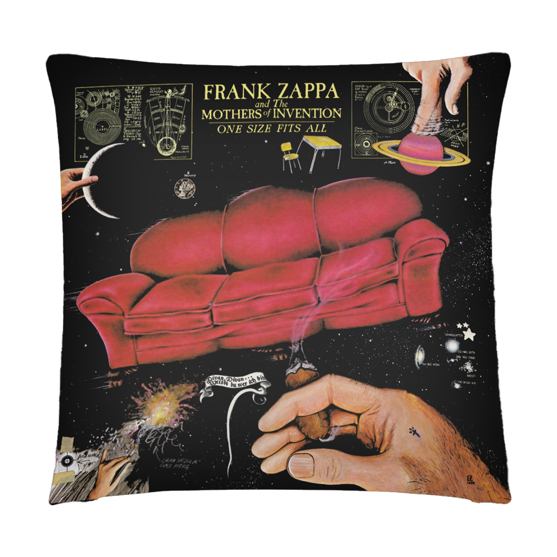 One Size Fits All Pillow Front