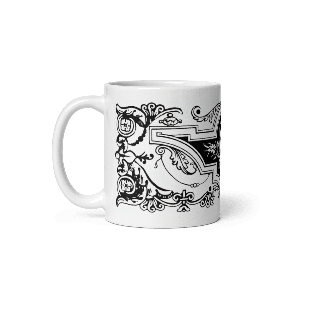 Zappa Devil Ornate Mug Side 1