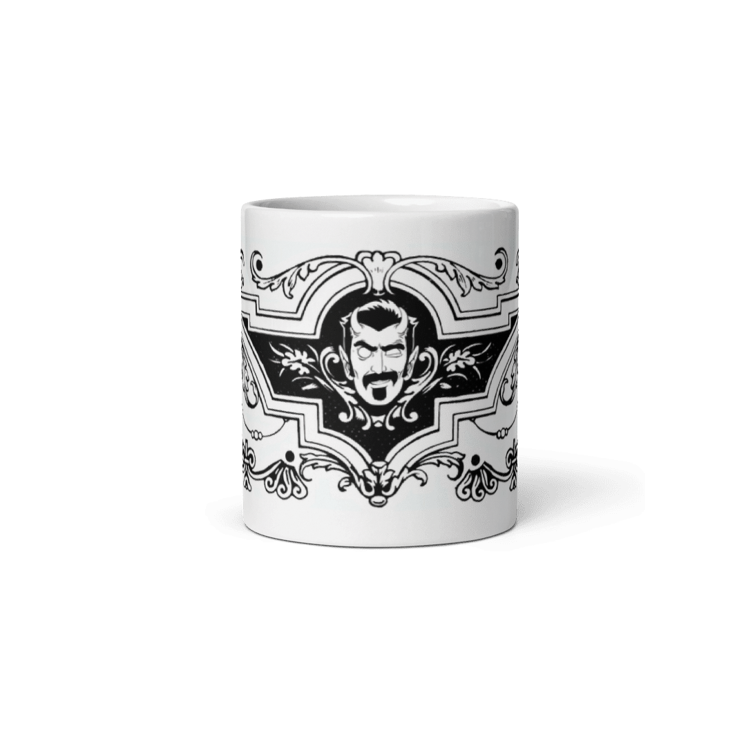 Zappa Devil Ornate Mug Front