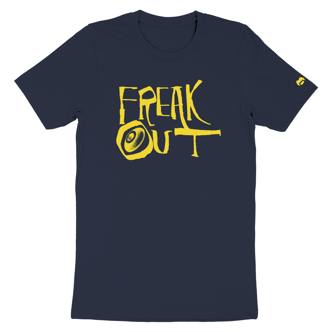 Freak Out Navy Tee