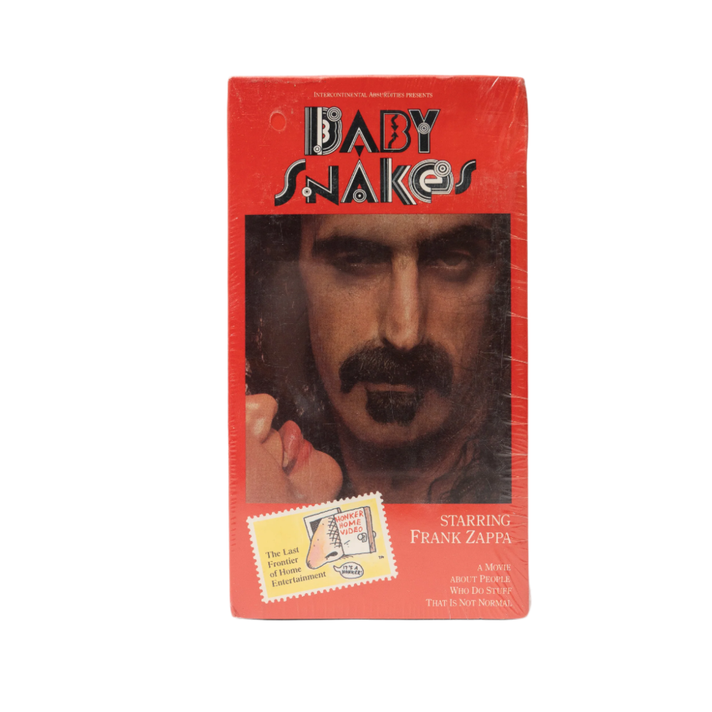 Baby Snakes - A Movie About People Who Do Stuff That Is Not Normal Beta VHS Front