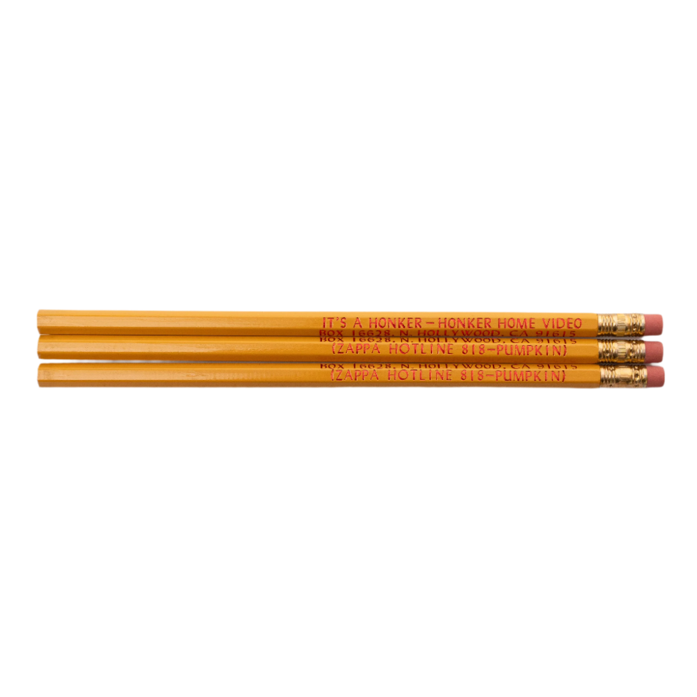 Honker Home Video Pencils - Pack of 3 Stacked