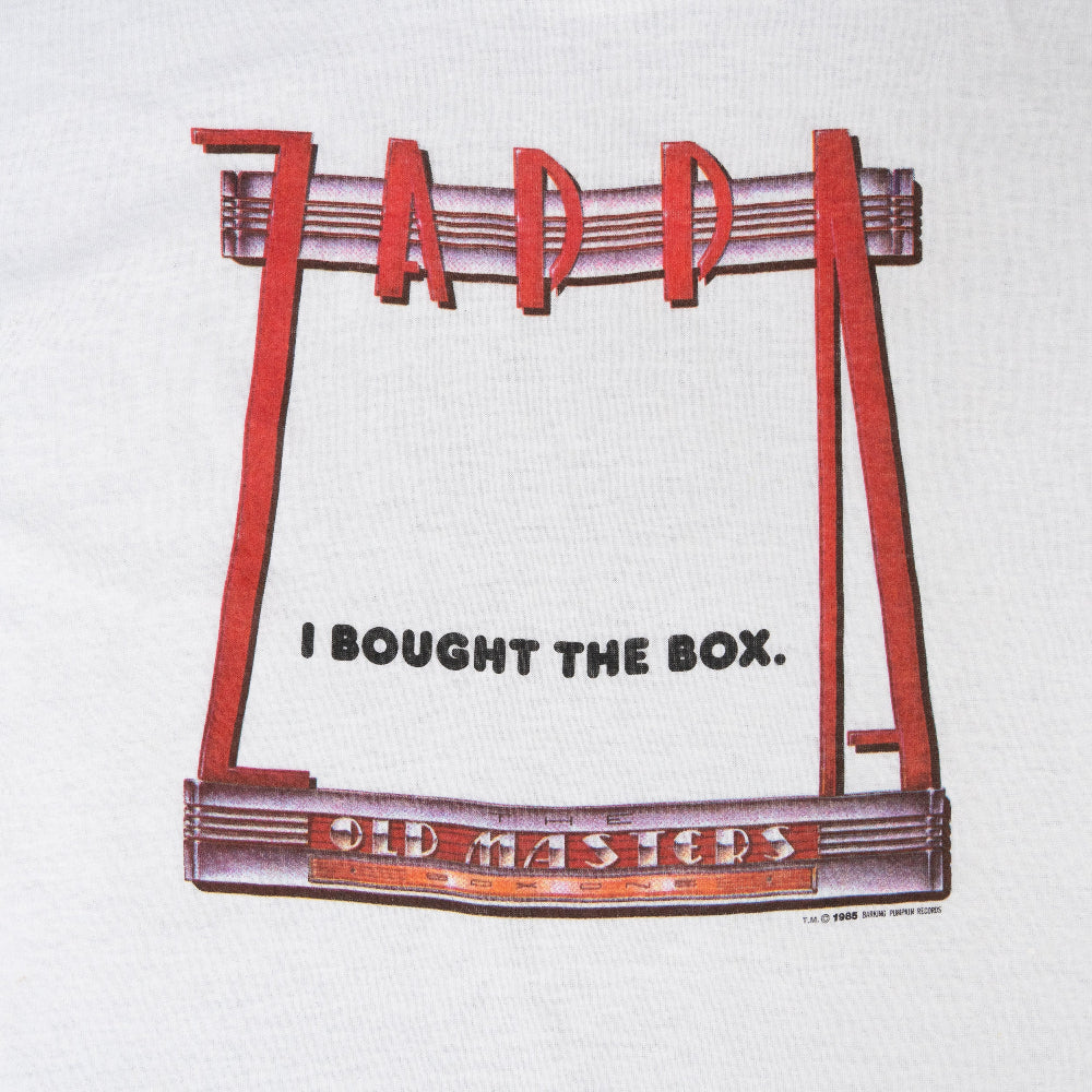 The Old Masters Box One - "I Bought The Box" T-Shirt Detail