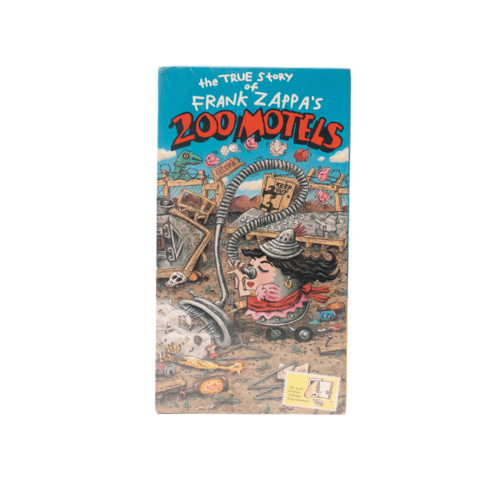 The True Story of Frank Zappa's 200 Motels VHS Front
