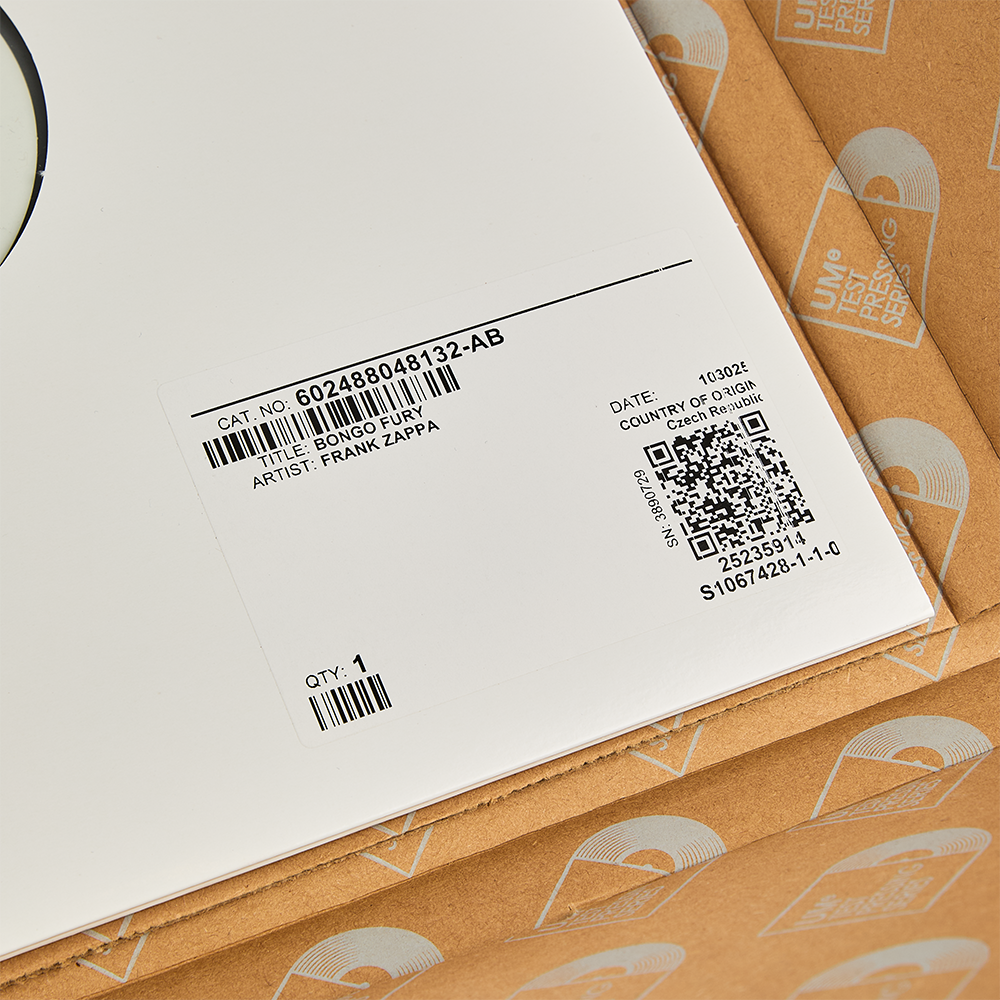 Bongo Fury Test Pressing [2LP] Detail