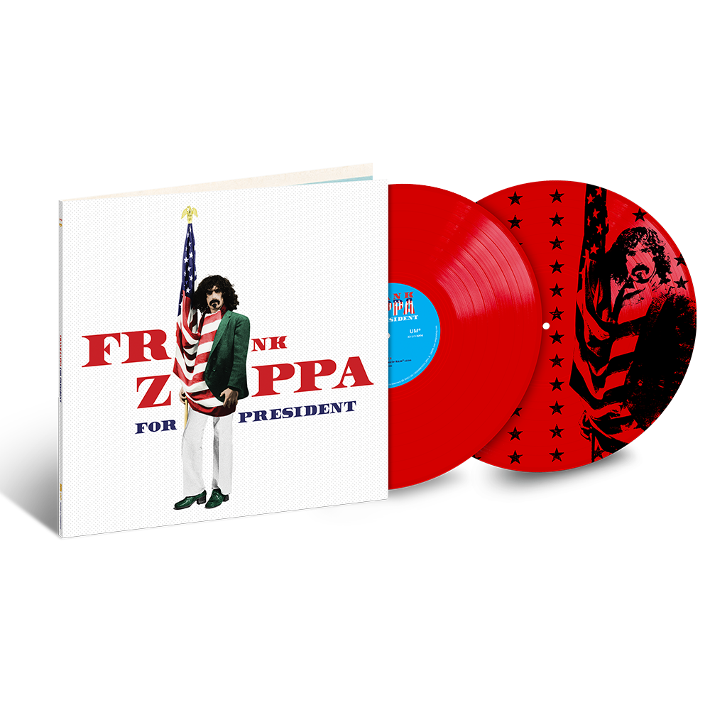 Frank Zappa For President Limited Edition 2LP Frank Zappa Official Store