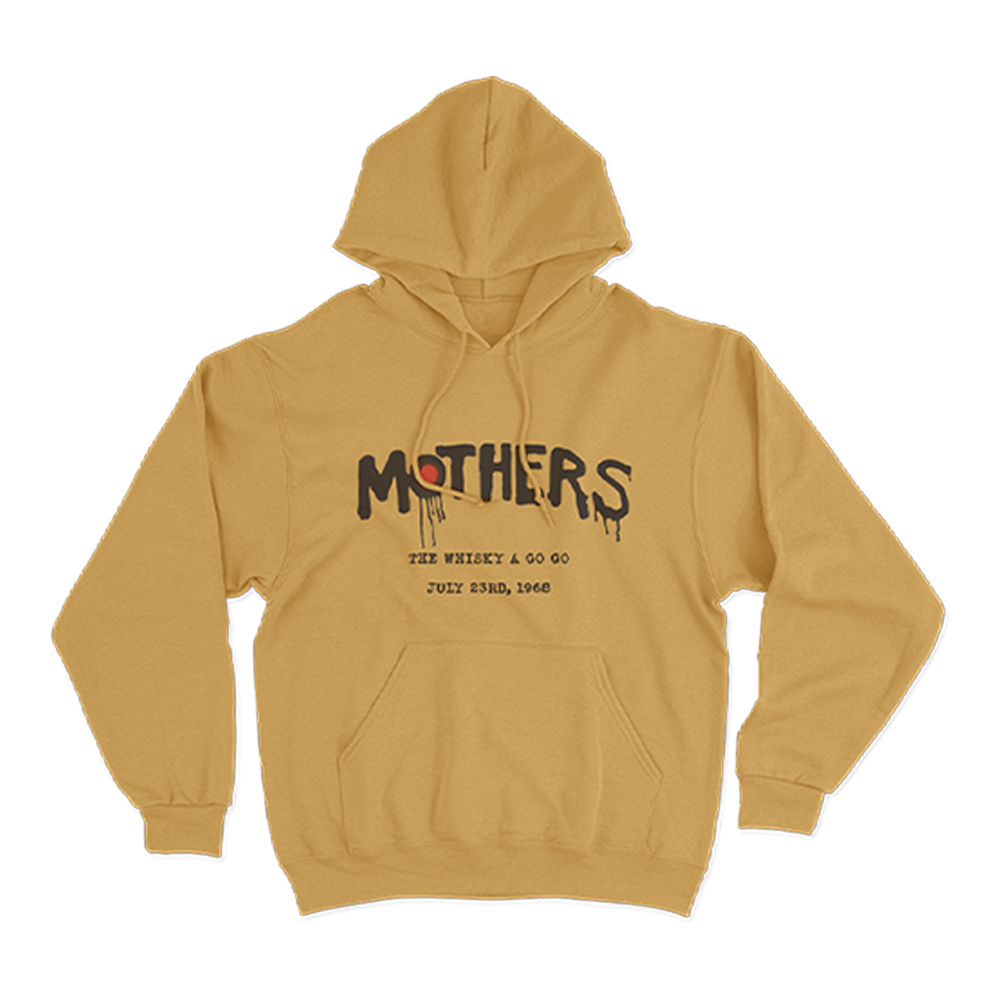 Frank Zappa and The Mothers of Invention Gold Hoodie - Frank Zappa ...