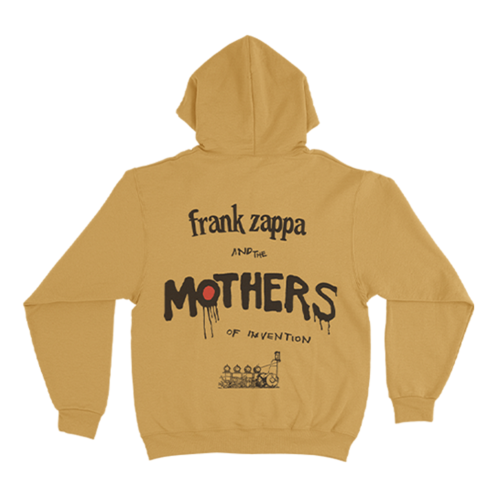 Frank Zappa and The Mothers of Invention Gold Hoodie Back