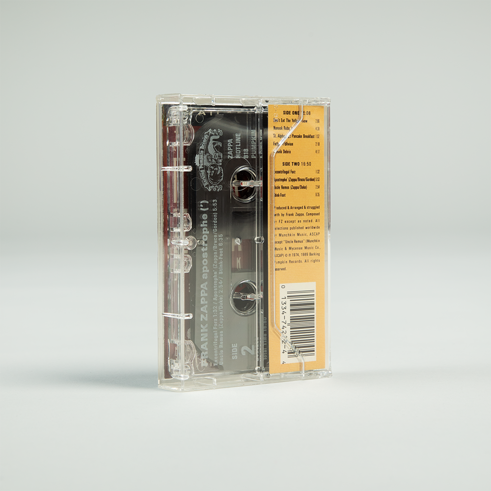 Apostrophe (') Cassette Tape Back 