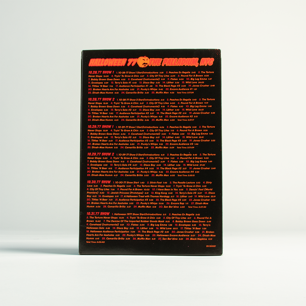 Halloween 77 Costume Box Set Back