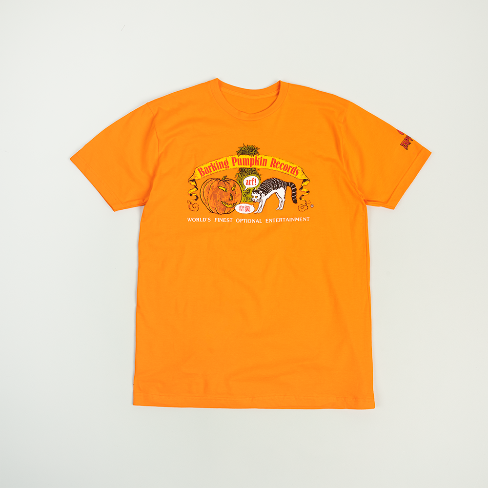 Barking Pumpkin Torture Never Stops Orange T-Shirt Front