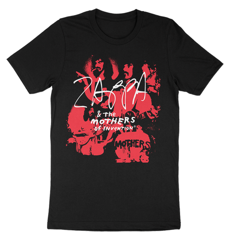 Zappa & The Mothers of Invention Red Print T-Shirt