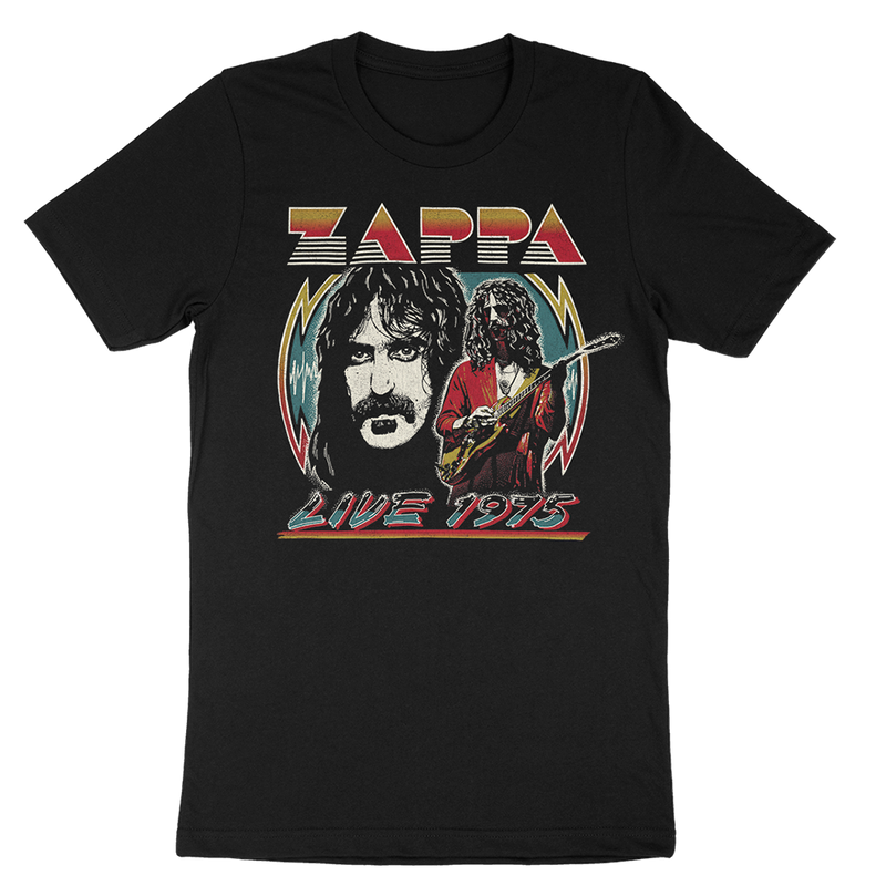 Zappa Live 1975 TShirt Frank Zappa Official Store