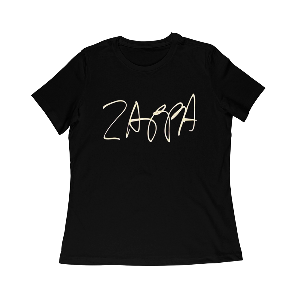 Zappa Signature Ladies T-Shirt (Black)