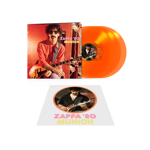 Zappa ’80: Munich - 3LP Transparent Orange Vinyl (Limited Edition)
